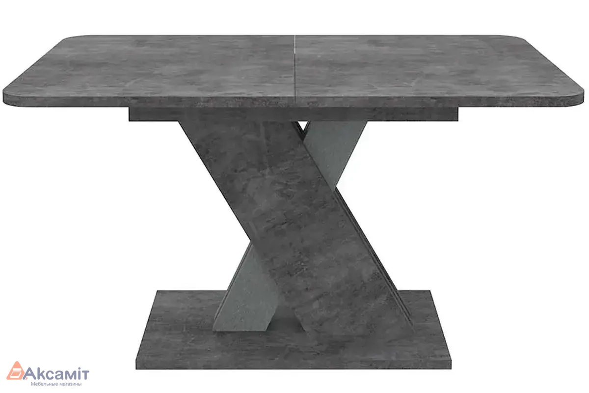 Стол раздвижной Флоренция (камень темный / титан) [Сакура] - купить в ...