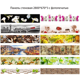 Панель стеновая 2800*610*6 с фотопечатью SV вариант 2