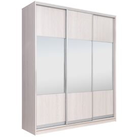 Шкаф-купе Elgon 01 ККК (ясень снежный), Ширина шкафа-купе: 2330, Высота : 2400, Глубина: 600