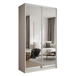 Шкаф-купе Престиж ЗЗ (бодега/хром), Ширина шкафа-купе: 1380, Высота : 2200, Глубина: 600