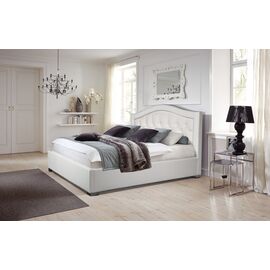 Кровать Дарина с фигурным изголовьем, Подъемный механизм: Нет, Размер спального места: 160х200, Ширина: 1760, Высота : 1100