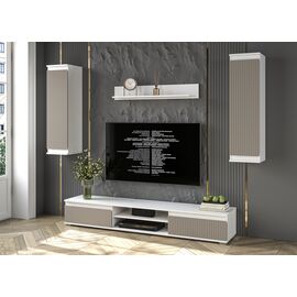 Стенка Neo 10 (белый платинум/ луна)