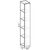 Стеллаж Марсель 13 - 400мм белый премиум, изображение 5