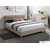Кровать SIERRA VELVET Bluvel 28 (бежевый/дуб)