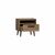 Nature 41 (спальня) Тумба прикроватная (дуб табачный craft), изображение 2