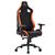 Игровое компьютерное кресло Evolution Omega, черный, оранжевый