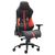 Игровое компьютерное кресло EVERPROF Jaguar, экокожа, металл, черный, красный
