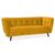 Диван SIGNAL CASTELLO 3 Velvet Bluvel 68 карри/венге