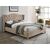 Кровать ASPEN Velvet Bluvel 28 бежевый/дуб 160/200
