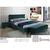 Кровать AZURRO Velvet Bluvel 78 зеленый/дуб 180/200