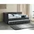 Кровать ALFIE Velvet Bluvel 14 темно-серый, 120/200
