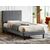 Кровать SAVANA Velvet tap. 192 серый, 90/200