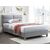 Кровать SIERRA Velvet Bluvel 03 светло-серый/дуб 120/200