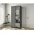 Шкаф комбинированный КТ-Ш2(з) (Тренд) Концепт (антрацит/дуб серый)