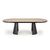 Стол обеденный HALMAR GIACOMO натуральный/черный 180-240/100, изображение 5