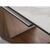 Стол обеденный SIGNAL BONUCCI Ceramic Statuario Venato белый/орех 200-250/98, изображение 5