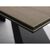 Стол обеденный SIGNAL WESTIN Ceramic Sabbia светло-коричневый/черный мат 160-240/90, изображение 6