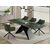 Стол обеденный SIGNAL WESTIN Ceramic Verde Alpi морской/черный мат 160-240/90, изображение 4