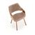 Стул HALMAR K396 бежевый/орех, изображение 6