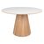 Стол обеденный SIGNAL ANGEL Ceramic белый/дуб 120