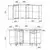 Кухня угловая Мила Лайт  (Бетон/Бетон), Размеры: 1,2 х 1,4 м