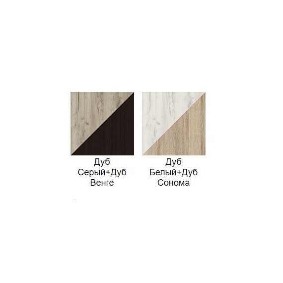 Шкаф для одежды КЛ-003 Коламбия (венге/ дуб серый), изображение 3
