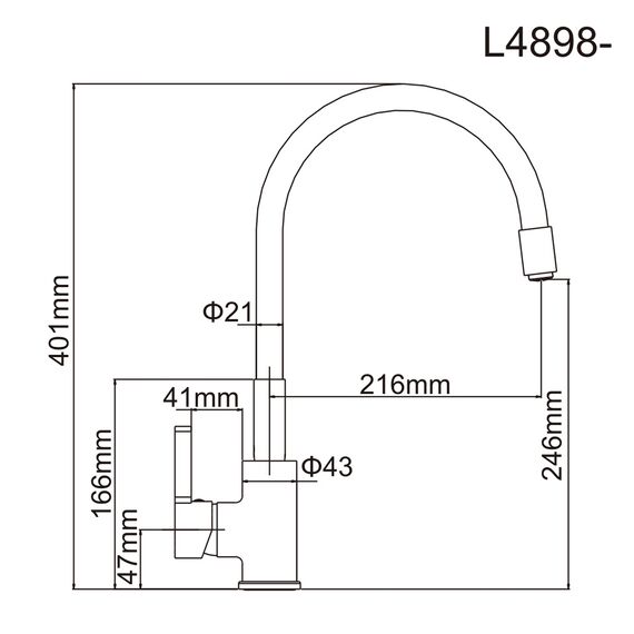 Смеситель L4898-2, изображение 5
