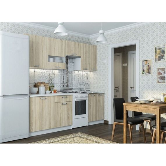 Кухня Розалия дуб сонома