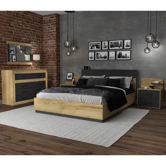 Набор мебели для жилой комнаты Loft-2 (Спальня-2)