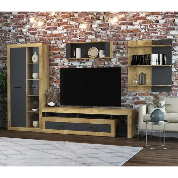 Набор мебели для жилой комнаты Loft-5 (Гостиная-1) без полки