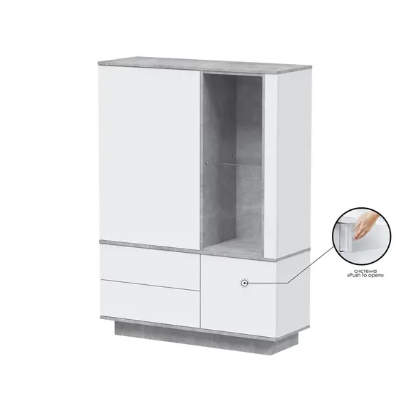 Шкаф комбинированный Quartz QZ-ШК2, изображение 6