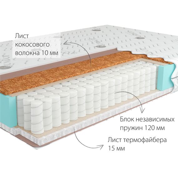 Матрас Simpo Mini, Размер матраса: 80x186, изображение 2