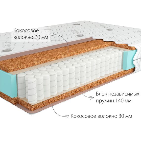 Матрас Solid 2 Hard, Размер матраса: 80x186, изображение 2