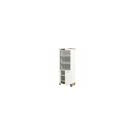 Шкаф с витриной Тиффани-NEW МН-041-11, изображение 2