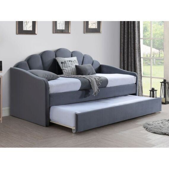 Кровать BELLA VELVET Bluvel 14 (серый)