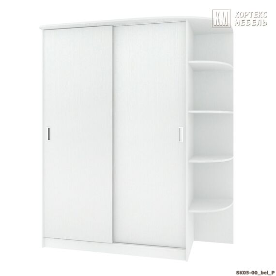 Шкаф-купе Лагуна ШК05-00 1850/2200/650 правый и левый (белый), изображение 4