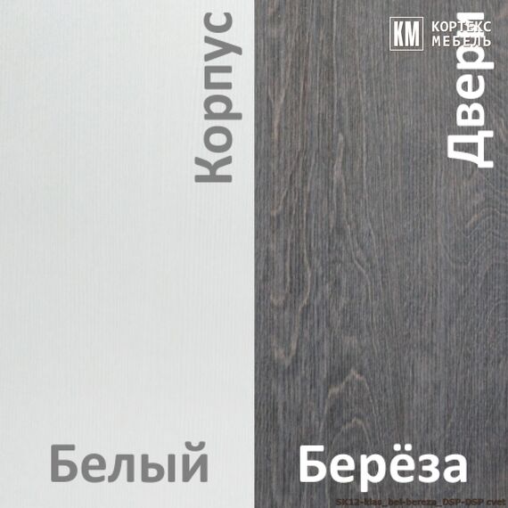 Шкаф-купе СЕНАТОР ШК12 фотопечать 2050/2216/650 (белый/береза), изображение 5