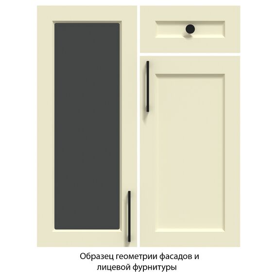 Кухня Тренд А (слоновая кость/пепел), Размеры: Размер 0,8 м., изображение 6