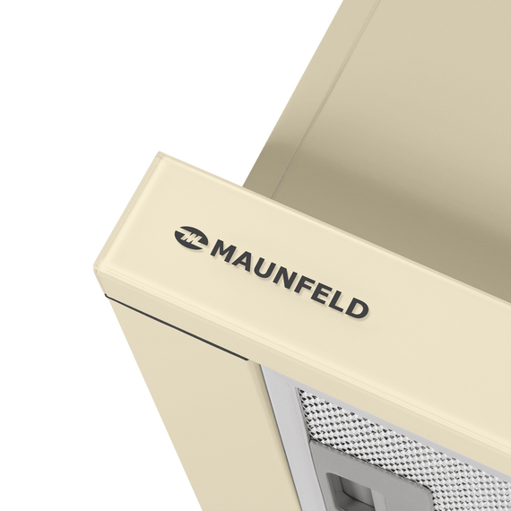 Кухонная вытяжка MAUNFELD VS Fast Glass 60 бежевый, Цвет вытяжки: бежевый, Ширина (техника): 60, изображение 5