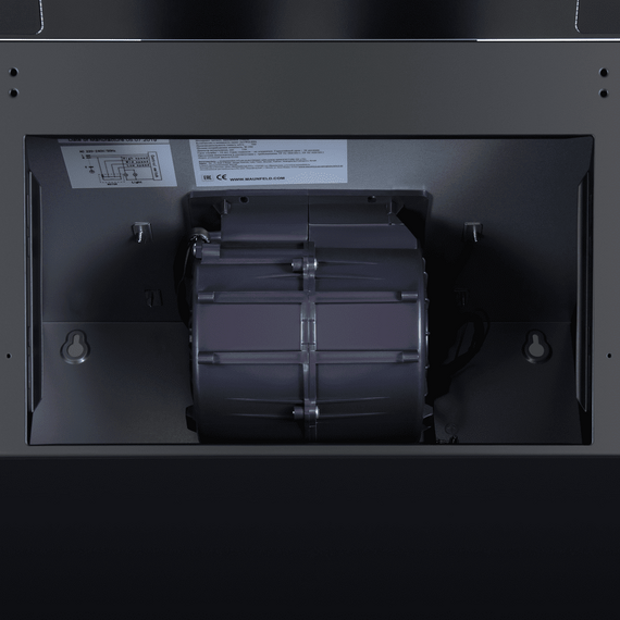 Кухонная вытяжка MAUNFELD Cascada Push 50 черный, Цвет вытяжки: черный, Ширина (техника): 50, изображение 13