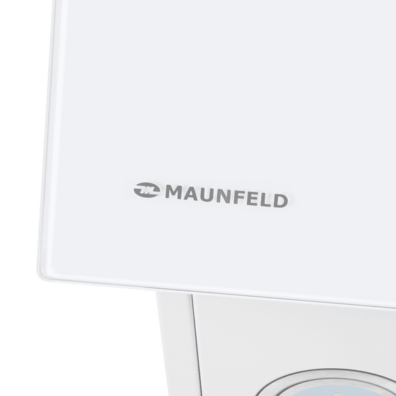 Кухонная вытяжка MAUNFELD Medway 60 белый\вставка сатин, Цвет вытяжки: белый, Ширина (техника): 60, изображение 5