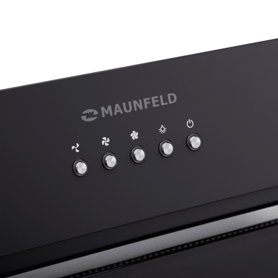 Кухонная вытяжка MAUNFELD TRAPEZE 602IG черный, Цвет вытяжки: черный, Ширина (техника): 60, изображение 7