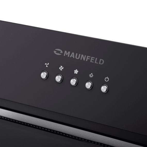 Кухонная вытяжка MAUNFELD TRAPEZE 602IG черный, Цвет вытяжки: черный, Ширина (техника): 60, изображение 6
