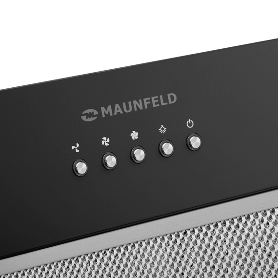 Кухонная вытяжка MAUNFELD TRAPEZE 602M черный, Цвет вытяжки: черный, Ширина (техника): 60, изображение 6