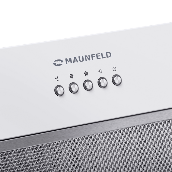 Кухонная вытяжка MAUNFELD TRAPEZE 602M белый, Цвет вытяжки: белый, Ширина (техника): 60, изображение 6