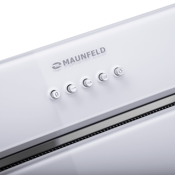 Кухонная вытяжка MAUNFELD TRAPEZE 601GG белый, Цвет вытяжки: черный, Ширина (техника): 60, изображение 6