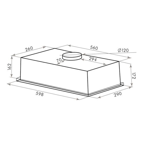 Кухонная вытяжка MAUNFELD Box Push 60 белый, изображение 2