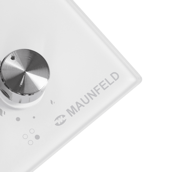 Газовая варочная панель MAUNFELD EGHG.64.23CW\G, Цвет варочной панели: белый, Ширина (техника): 60, изображение 6