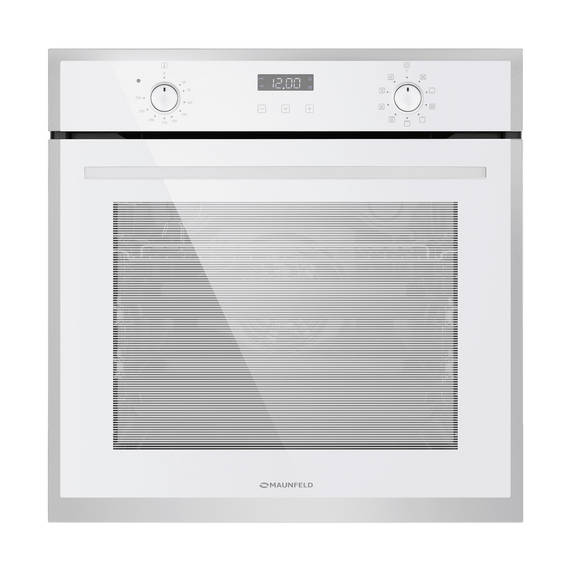 Шкаф духовой электрический MAUNFELD EOEM.769SCS2W, Цвет духового шкафа: белый, Ширина (техника): 60