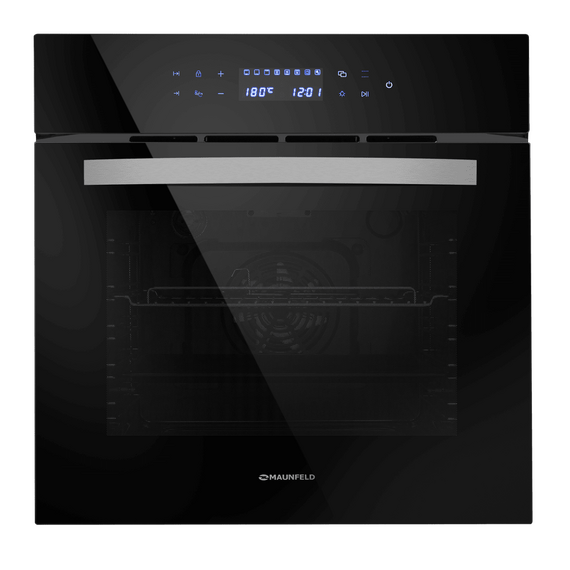 Шкаф духовой электрический MAUNFELD EOEC.566TB, Цвет духового шкафа: черный, Ширина (техника): 60
